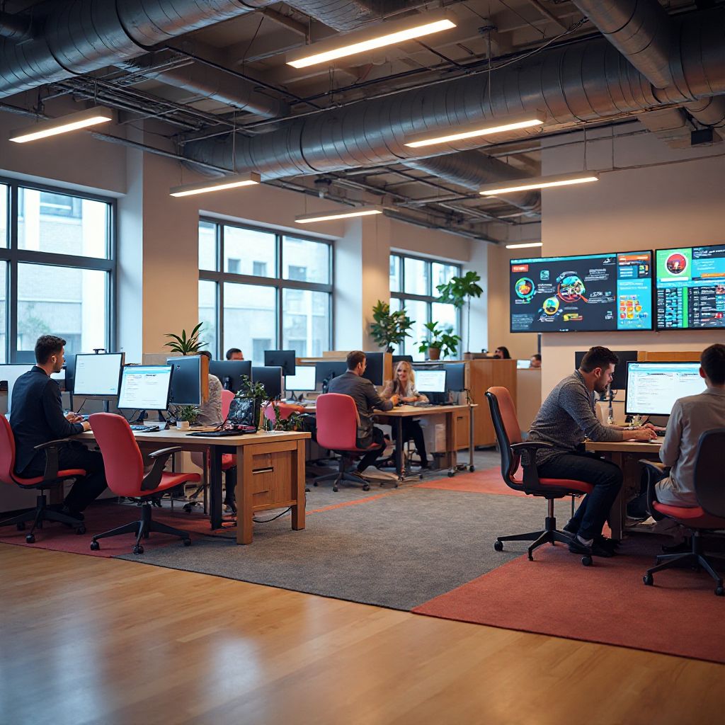 Bright Marketing Agency Office