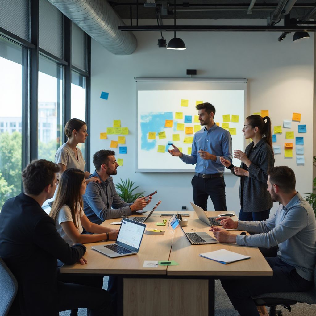 Team Brainstorming Session